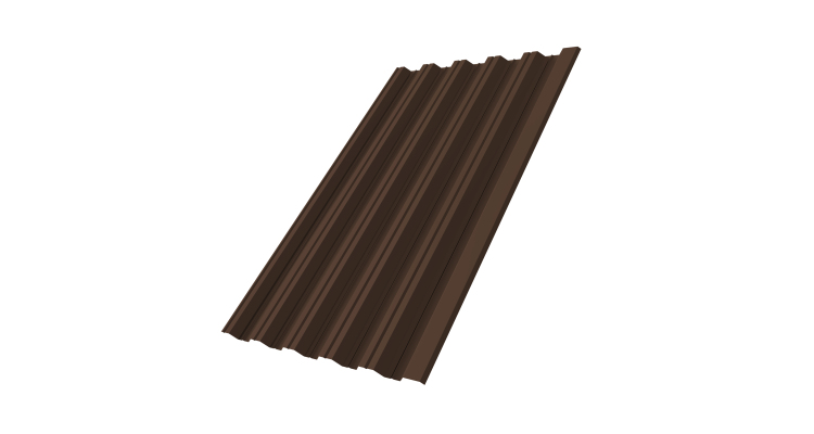 Профнастил HC35R 0.45 Drap ST RAL 8017 шоколад