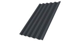 Профнастил HC35R 0.45 Drap ST RAL 7024 мокрый асфальт