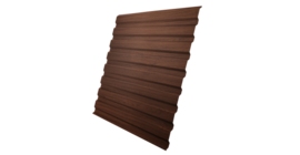 Профнастил С20A 0.45 Print Elite Choco Wood TwinColor