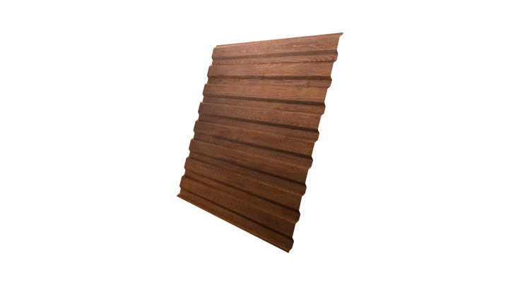 Профнастил С20A 0.45 Print Elite Golden Wood TwinColor