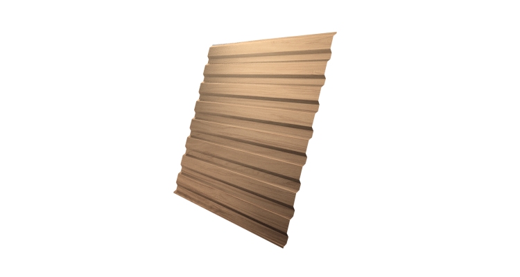 Профнастил С20A 0.45 Print Elite Honey Wood TwinColor
