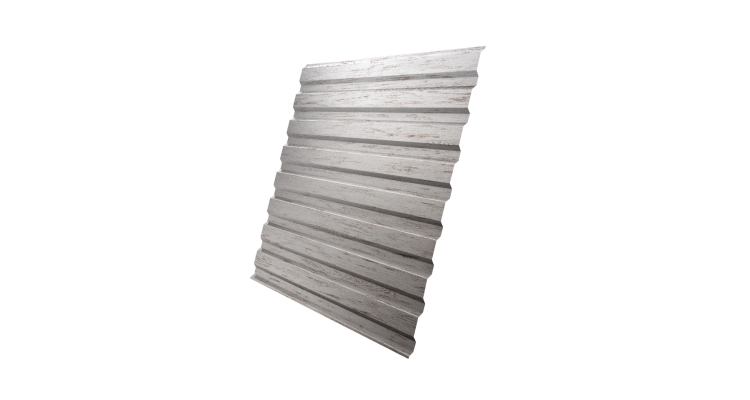 Профнастил С20A 0.45 Print Elite Snow Wood TwinColor