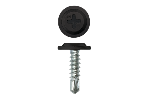 Саморез ПШС Daxmer Pro 4,2х16 (1000 шт) шлиц PH2 RAL 8019