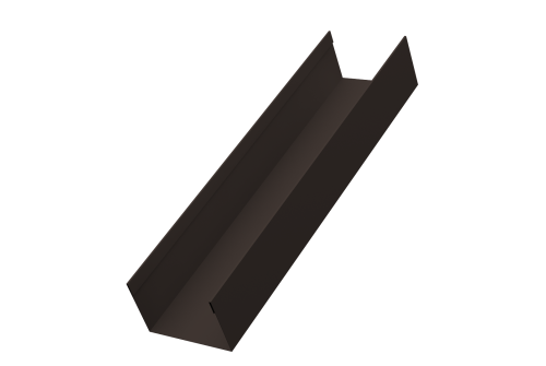 Стойка жалюзи Milan,Tokyo 0,45 Drap-double TX RR 32 темно-коричневый (2м)